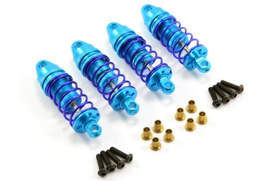 FASTRAX TAMIYA TT02 ALUMINIUM SHOCK ABSORBER SET (4)