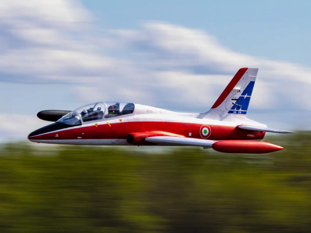Hangar 9 Aermacchi MB-339 60-86N Scale Military Turbine Jet ARF, 84in