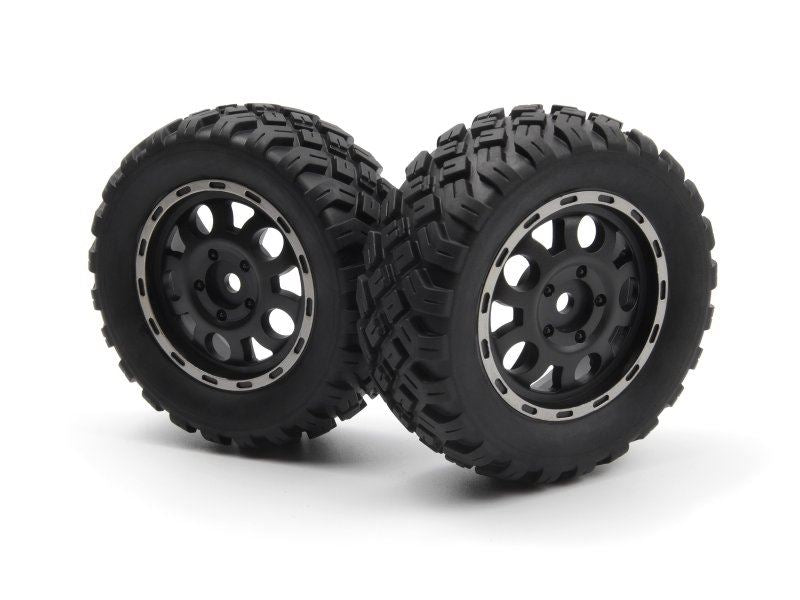 Assembled Wheel & Tyre Set (2Pcs)