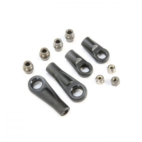 TLR Dual Steering Rod Ends and Pivot Balls: 5B, 5T
