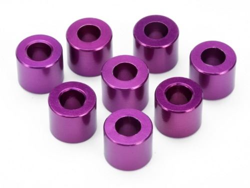 HPI Spacer 4X8X6.5mm(Purple/8Pcs)