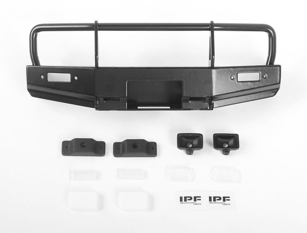 RC4WD KANGAROO FRONT BUMPER W/IPF LIGHTS FOR MST 1/10 CMX W/ JIMNY J3 BODY