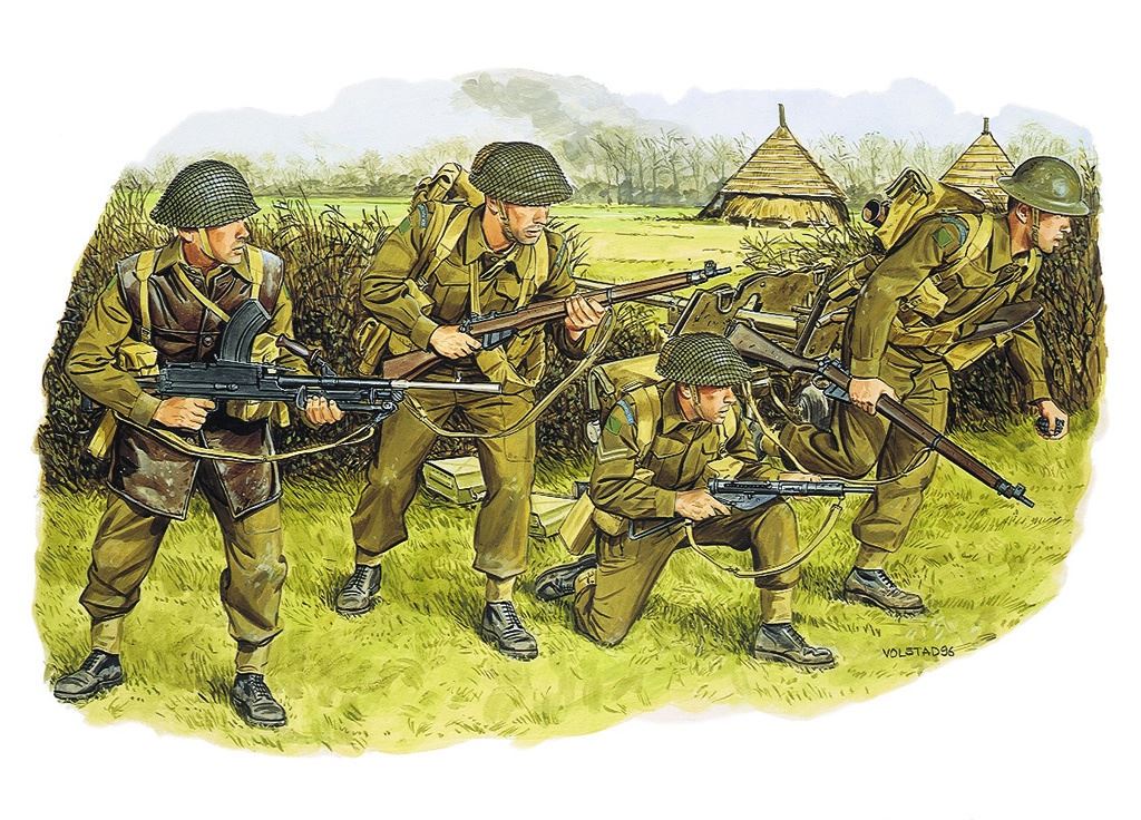 Dragon 1/35 WWII BRITISH COMMONWEALTH TROOPS (NW EUROPE 1944)