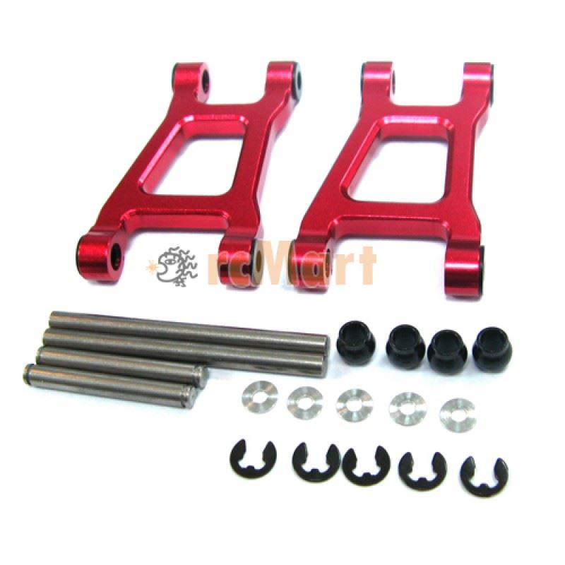 Yeah Racing Aluminum Rear Upper Arm Set (Rd) For Tamiya Tt01/ Tt01E