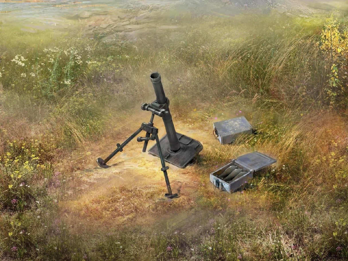 Icm S.Gr.W.34 Wwii German Mortar