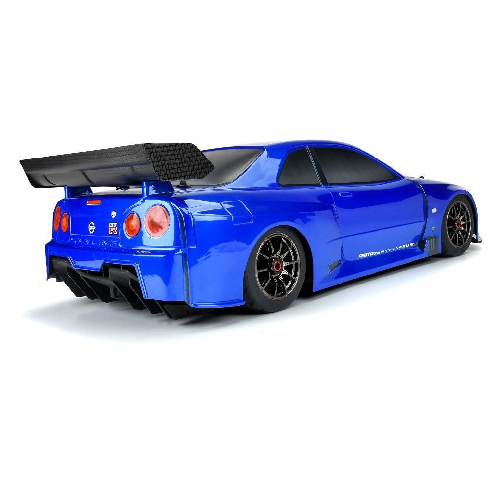 PRM 1/7 2002 Nissan Skyline GT-R R34 Painted Body (Blue): Infrac