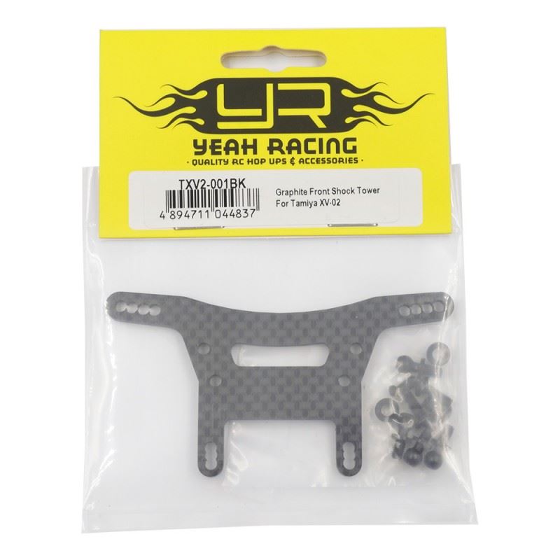 Yeah Racing Graphite Front Shock Tower For Tamiya XV-02