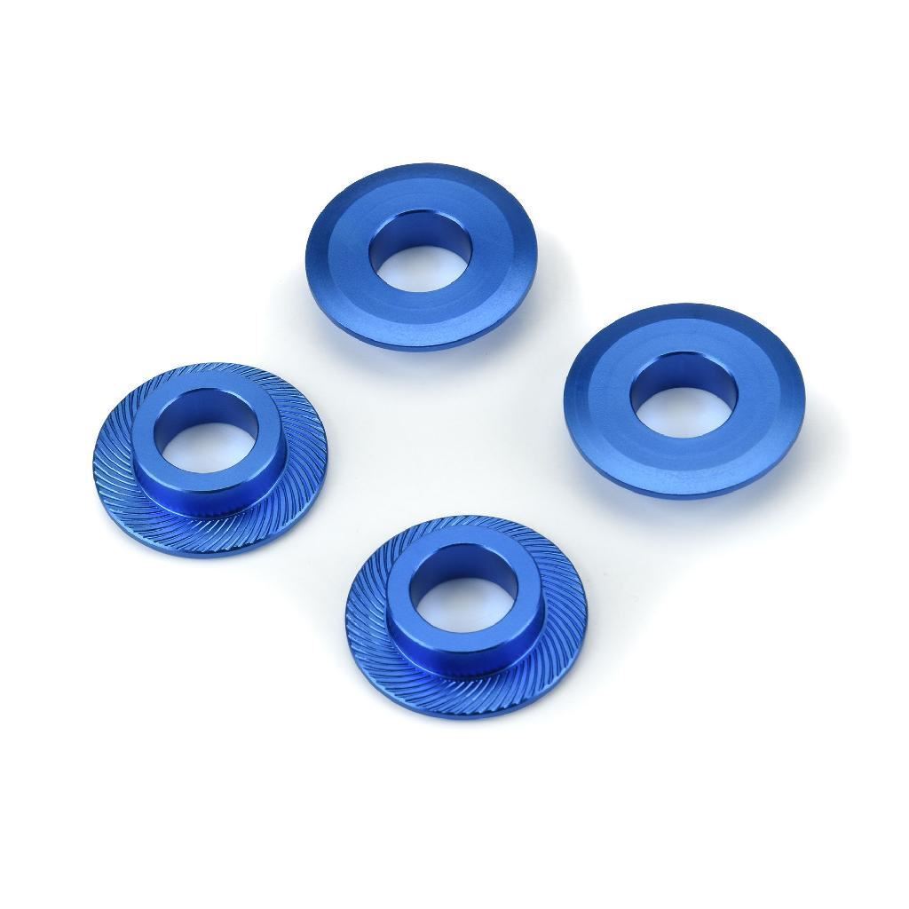 Proline 1/5 Billet Adapter Washer Aluminum F/R (4) Blue