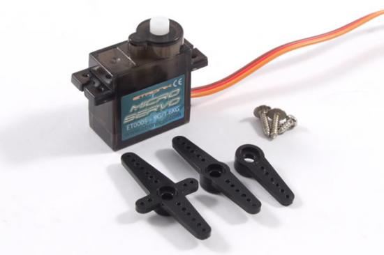 Etronix 9G 1.6Kg/0.12S Micro Servo