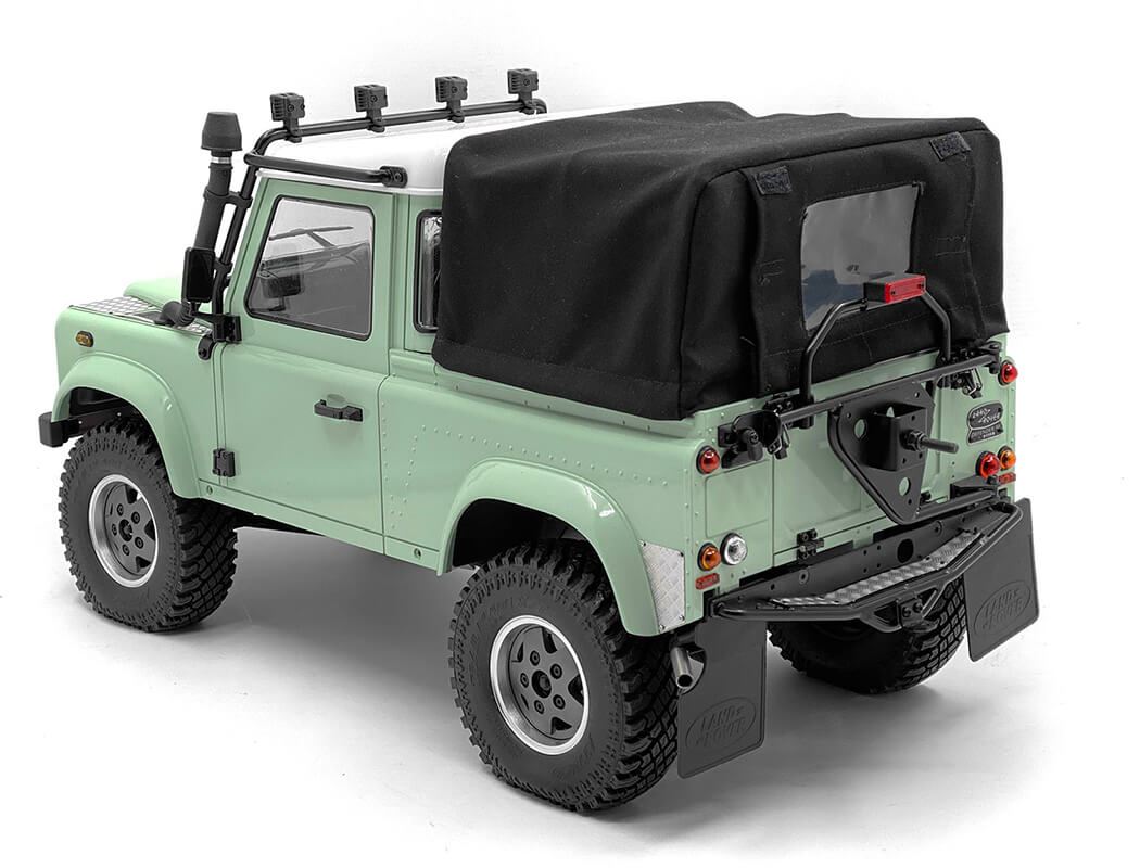 RC4WD STEEL TUBE BED CAGE W/ SOFT TOP FOR RC4WD GELANDE II 2015 LAND ROVER DEFENDER D90 (PICK-UP) (B