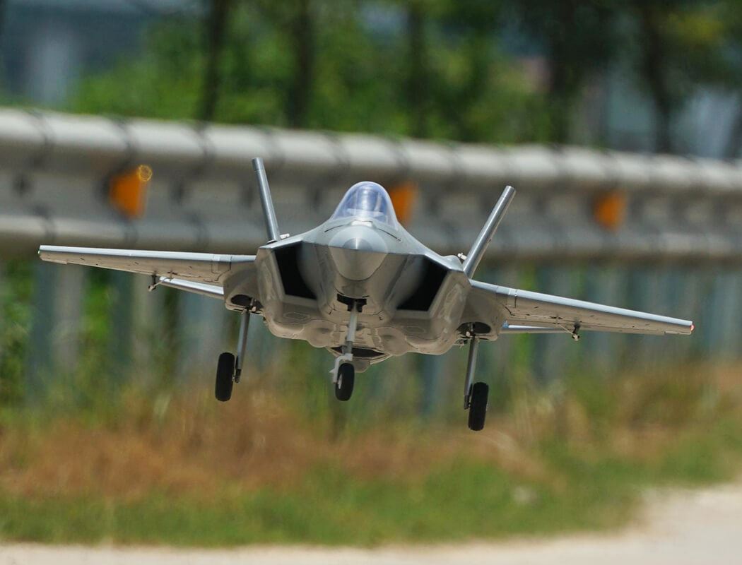 Xfly 64Mm F-35 Lightning Edf 750Mm With Retract Without Tx/Rx/Batt