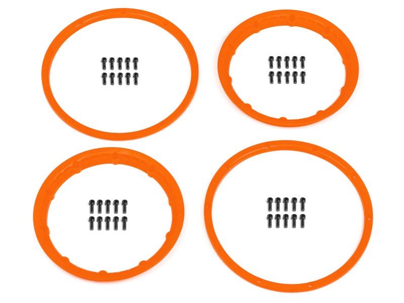 Heavy Duty Wheel Bead Lock Rings Orange/F. 2 Wheel