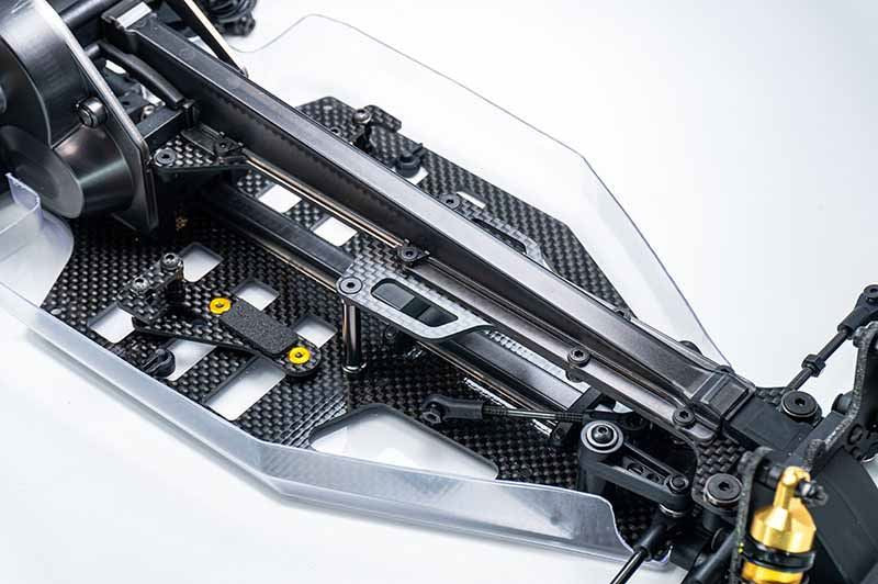 Koswork Carbon Radio Plate For Kyosho Turbo Optima Mid Sp