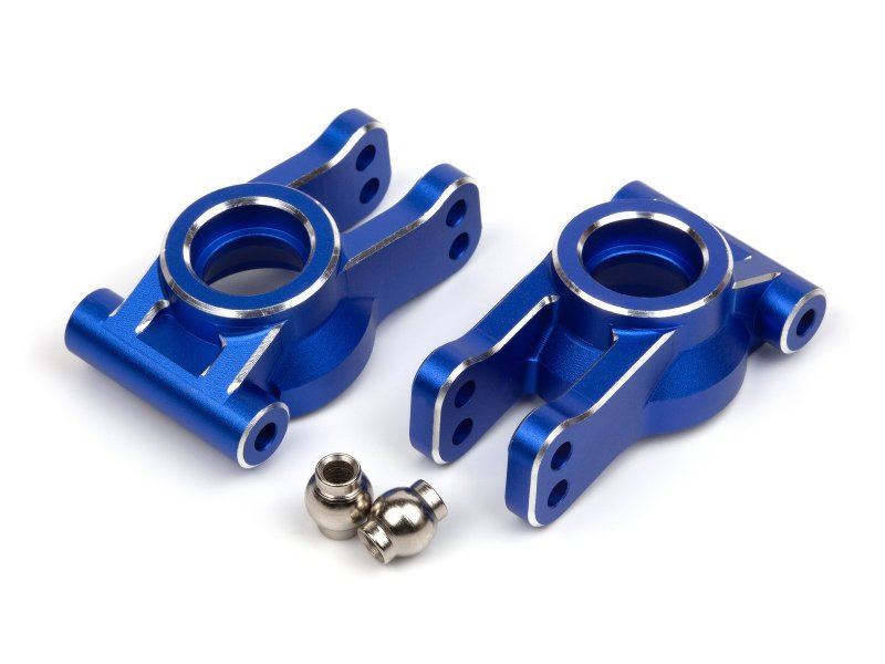 Aluminium Rear Hub Set (Blue/2Pcs)