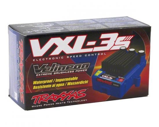 TRAXXAS VXL-3s ESC, waterproof (brushless) (fwd/rev/brake) (TRX3355R)