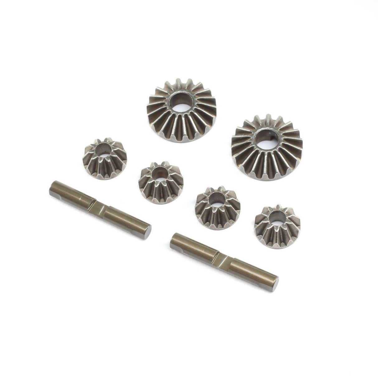 TLR Diff Gear & Cross Pin Set, Metal: 22X-4