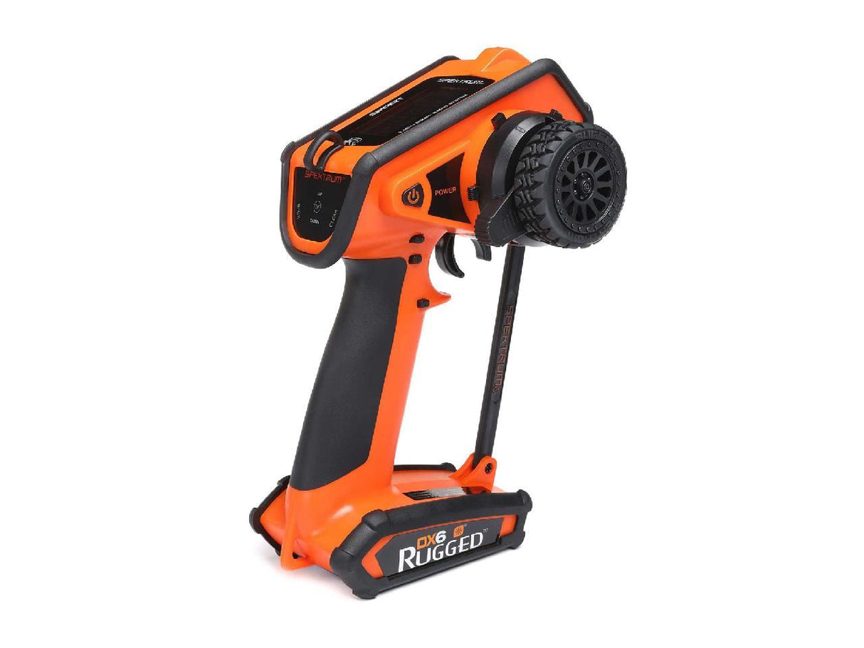 Spektrum DX6 Rugged 6-Channel DSMR Transmitter Only, Orange