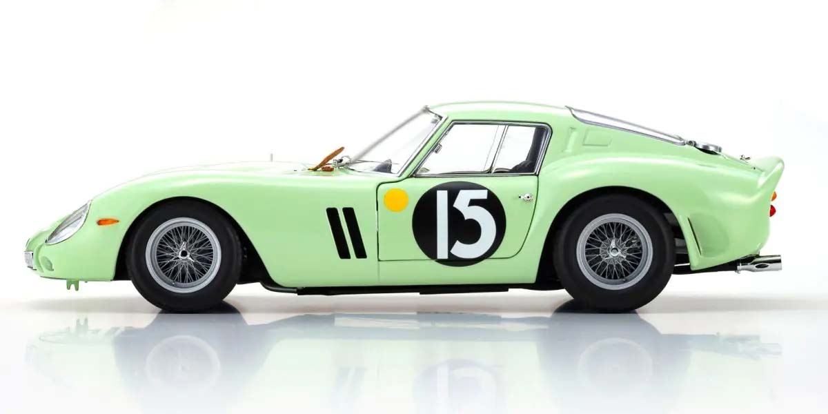 Kyosho 1:18 Ferrari 250 Gto Goodwood Tourist Trophy 1962 Nr.15