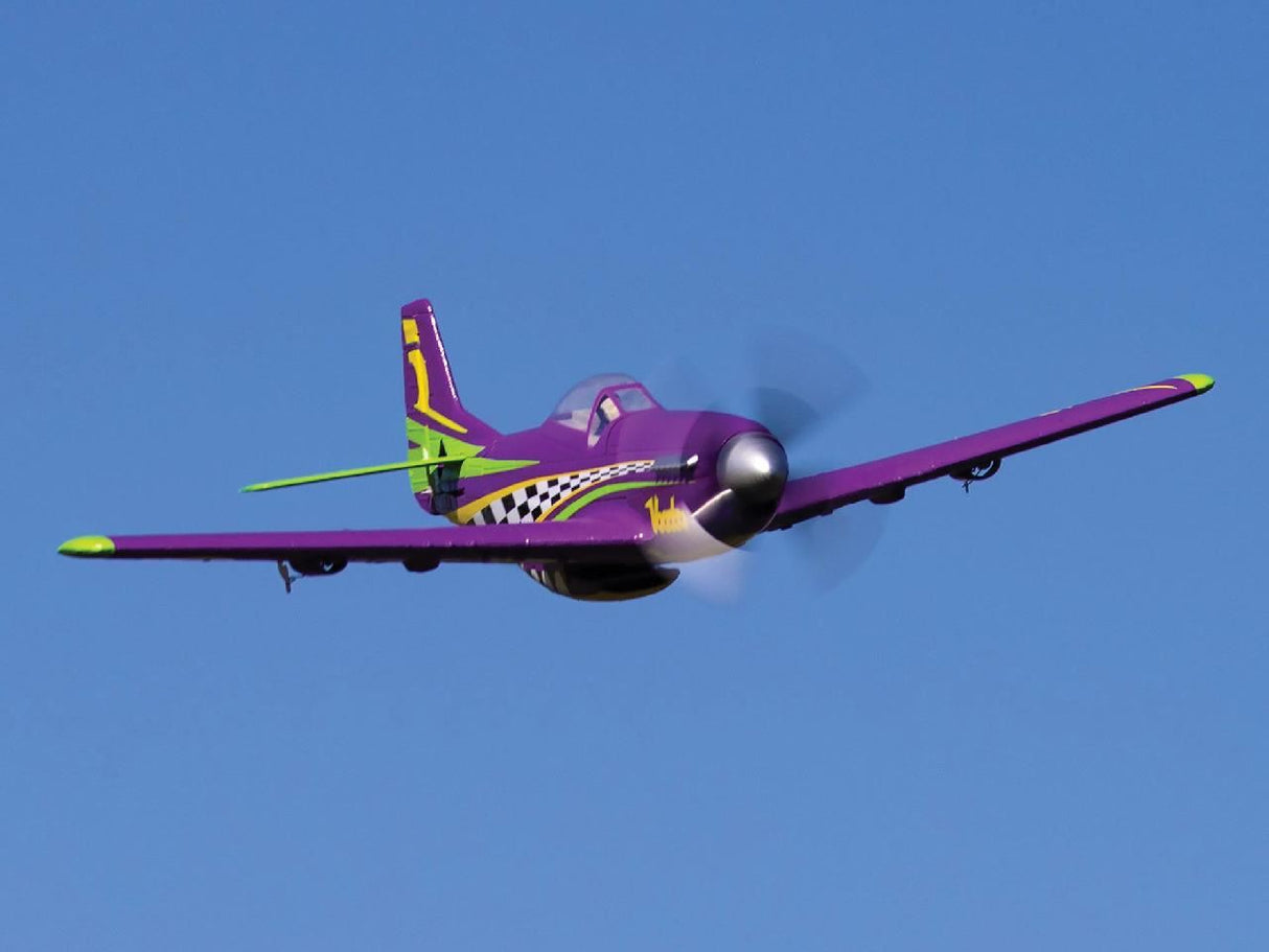 E Flite UMX P-51D Voodoo BNF Basic with AS3X and SAFE Select