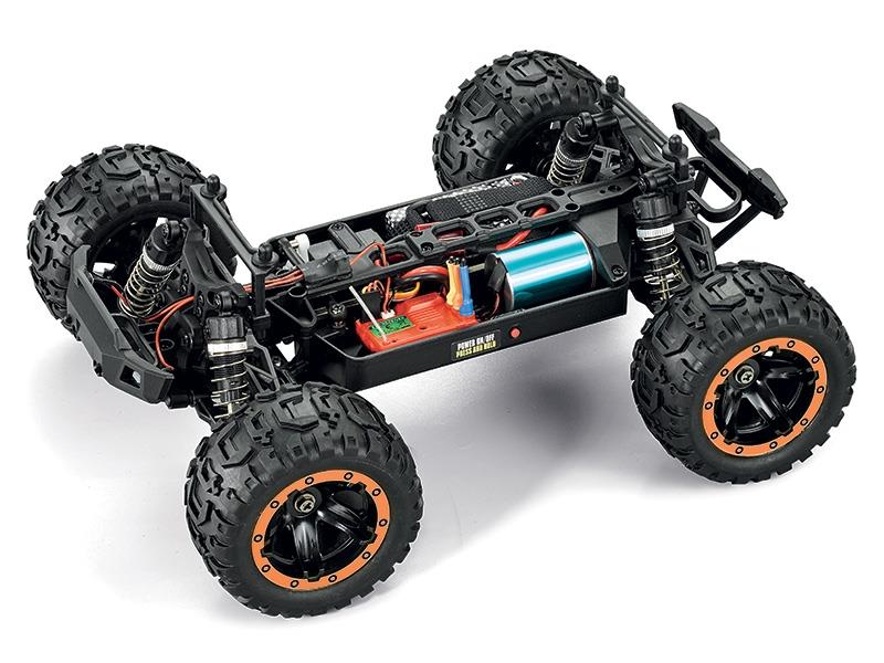 BLACKZON Slyder MT Turbo 1/16 4WD 2S Brushless - Orange
