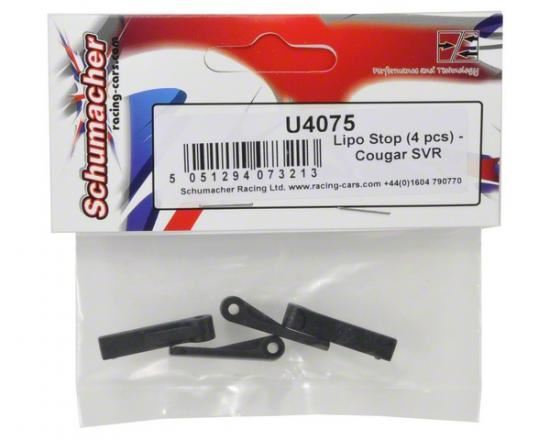 Schumacher Lipo Stop (4 pcs) - Cougar SVR