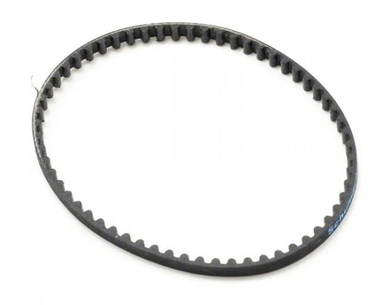 Schumacher Rear Belt; Black Narrow - Mi-2