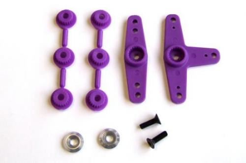 Fastrax Super Servo Horn 2 Blue