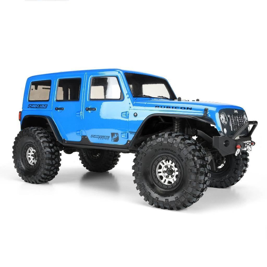 Proline 1/10 Jeep Wrangler Unlimited Rubicon Clr Body 12.8In Wb Trx-4