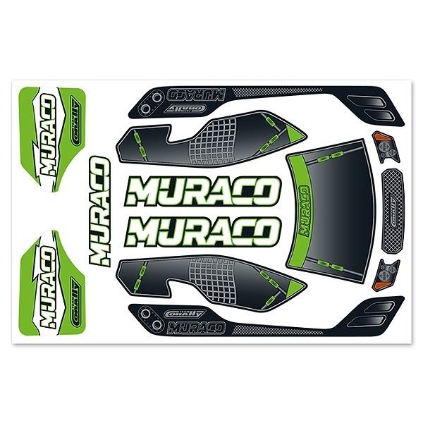 CORALLY BODY DECAL SHEET - MURACO XP 6S