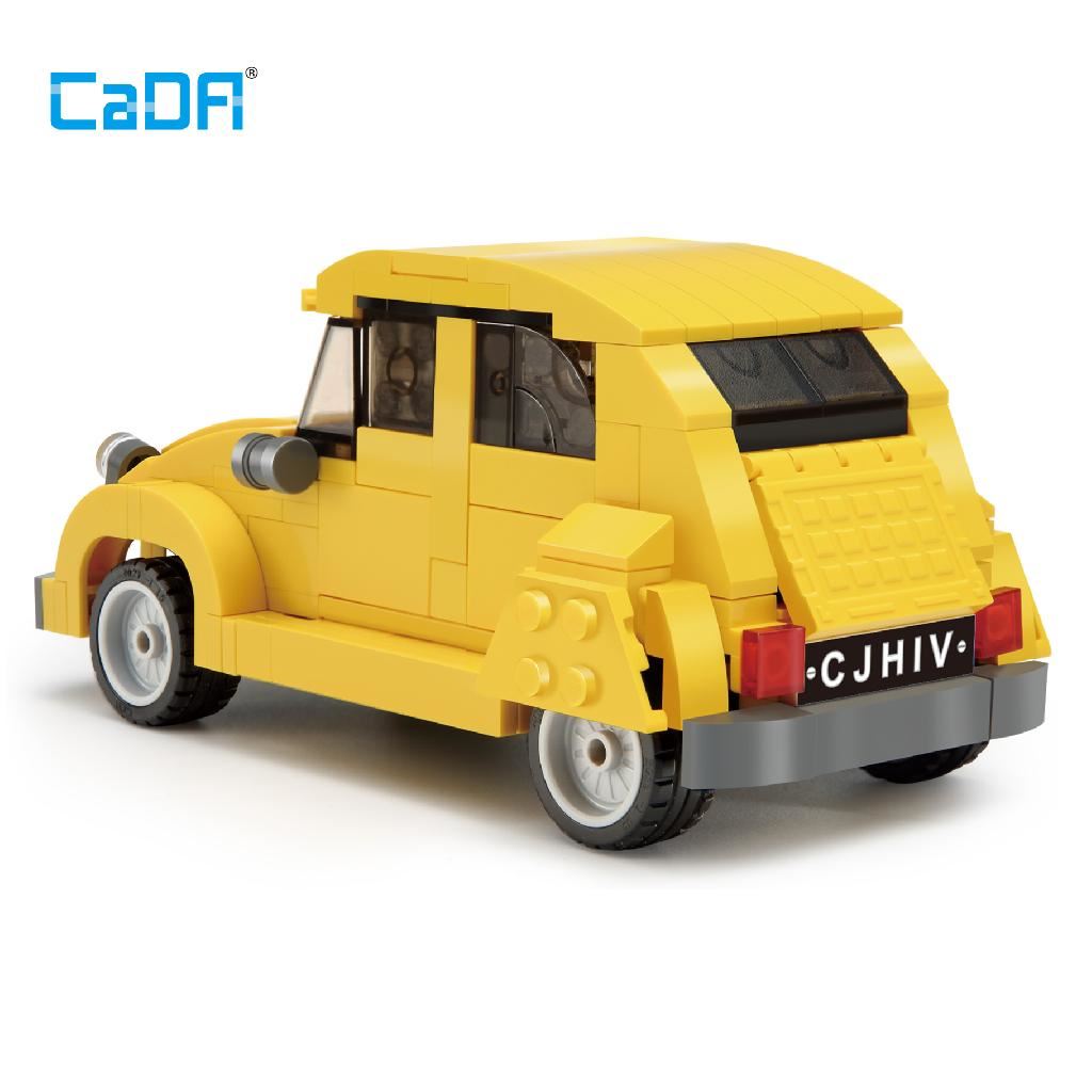 Cada 1:24 Citroen 2Cv Retro Car - 298Pcs