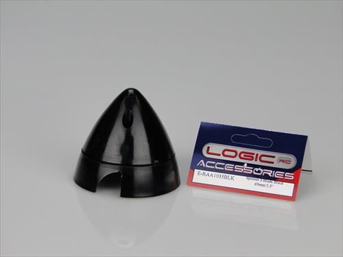 RACTIVE Spinner 3 Blade Black 63mm/2.5"