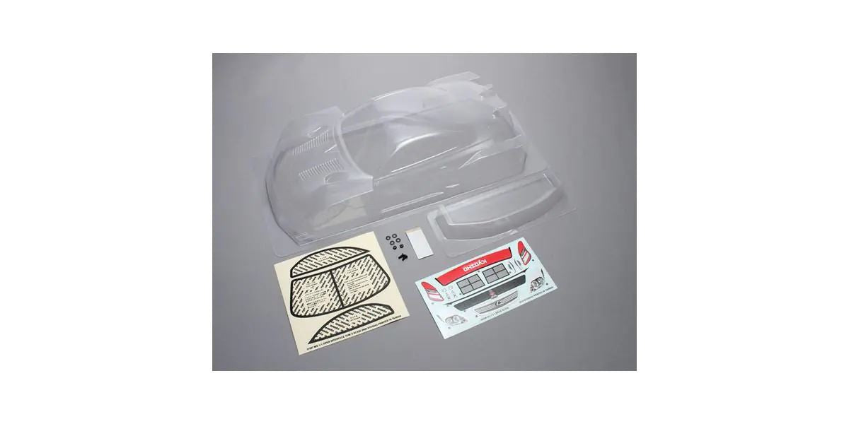 Kyosho Lexus Sc430 Clear Body Set 1:10 Fazer Cup