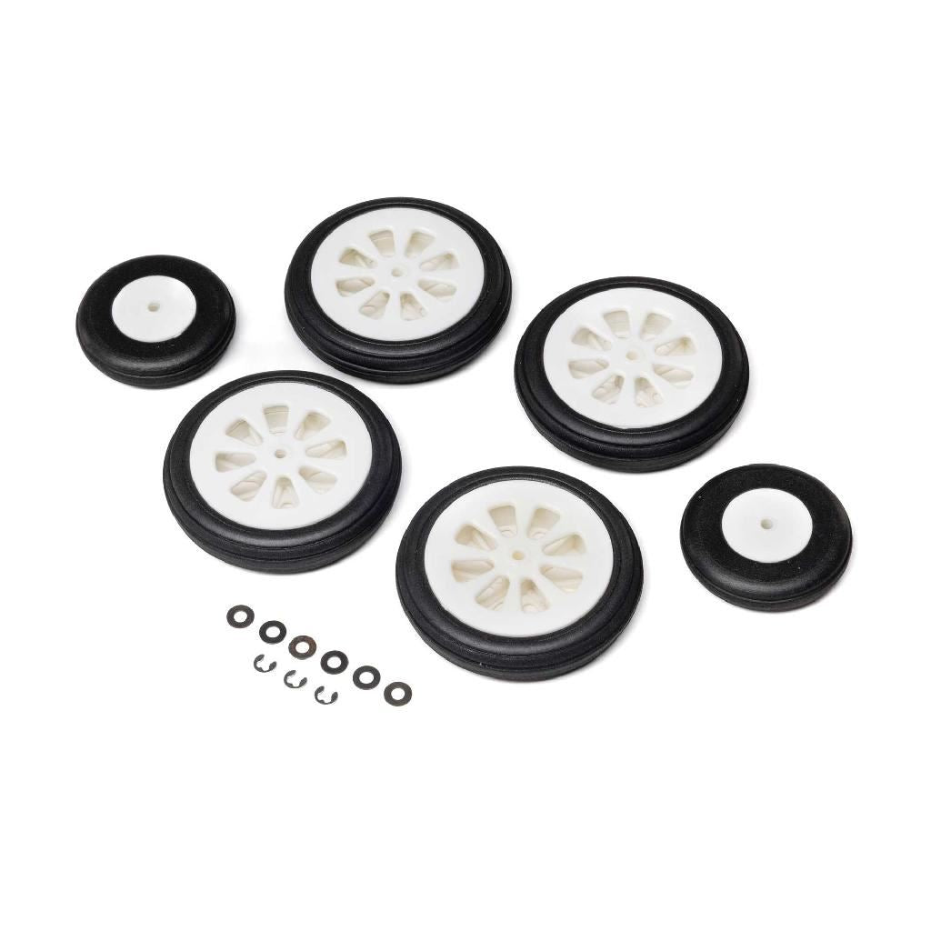 E Flite Wheel Set: Airbus A320 1.5M Airliner 64Mm Edf Jet