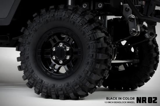 GMADE 1.9 NR02 BEADLOCK WHEELS (BLACK) (2)