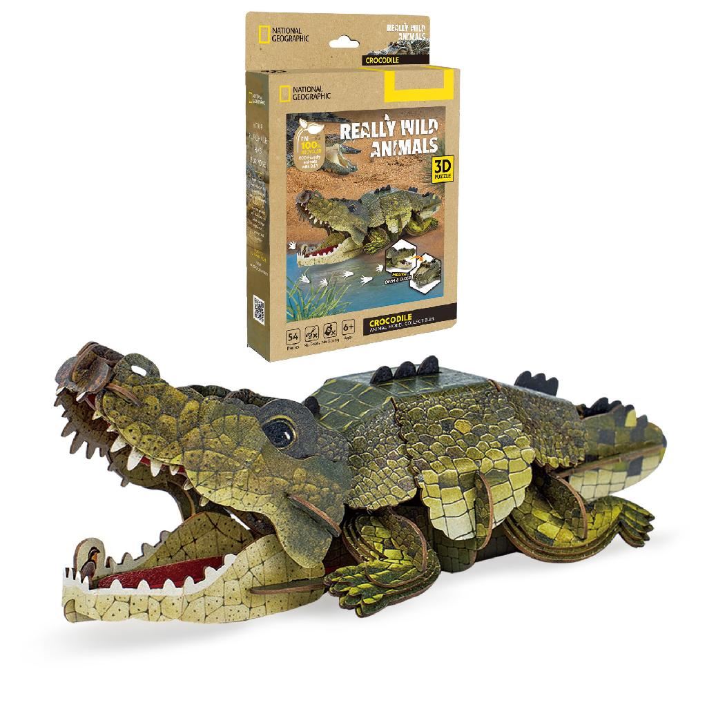 Cubicfun Crocodile (54 Pieces)