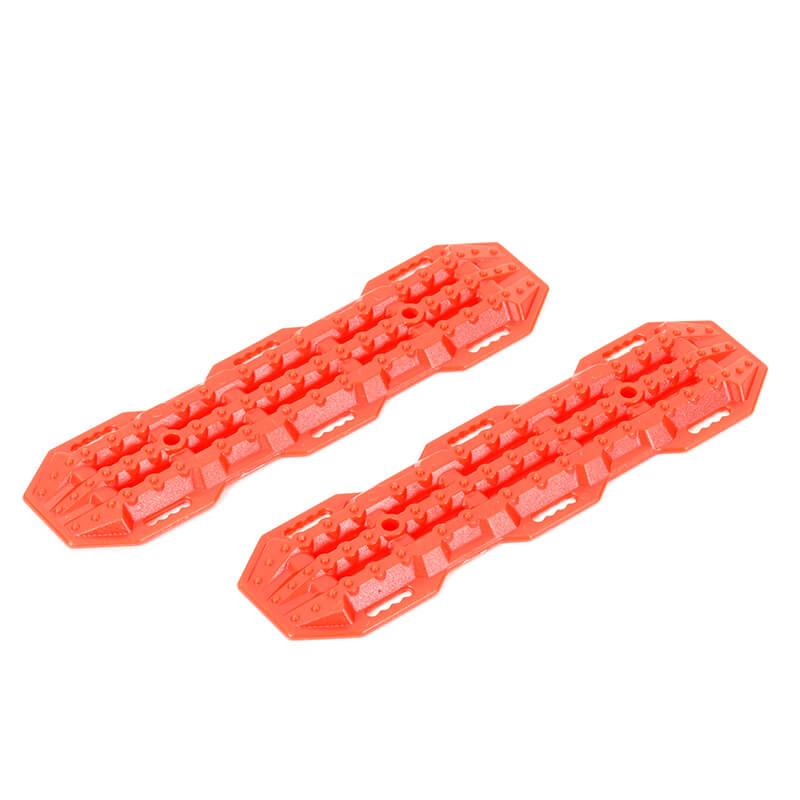 FASTRAX 1/10 SCALE RUBBER RED RECOVERY RAMPS FOR CRAWLER