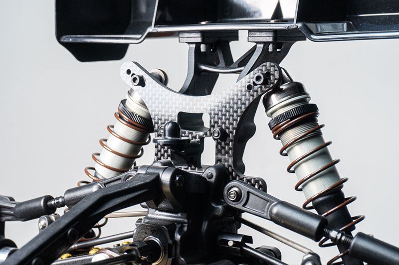 Koswork Carbon 4.0Mm Rear Shock Tower For Inferno Mp11