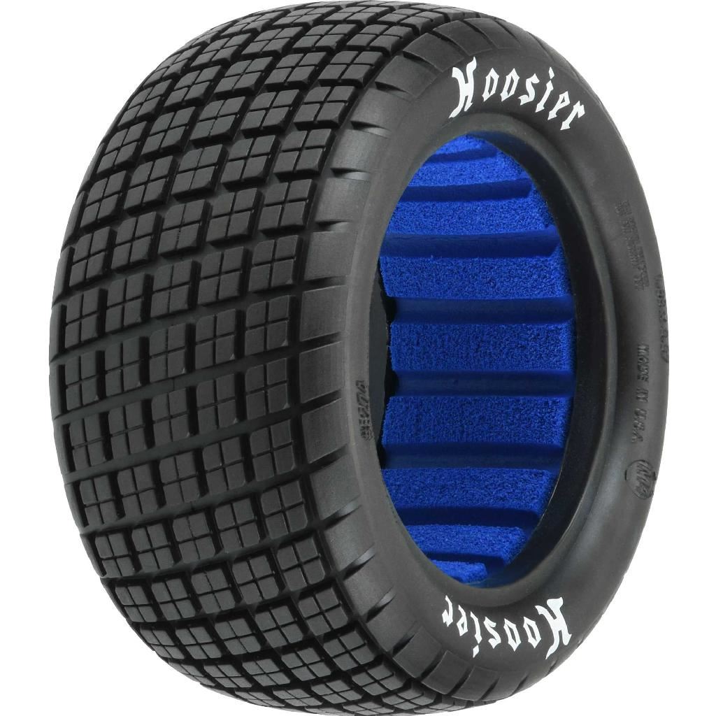 Proline 1/10 Hoosier Angle Block M4 Rear 2.2In Dirt Oval Tires (2)
