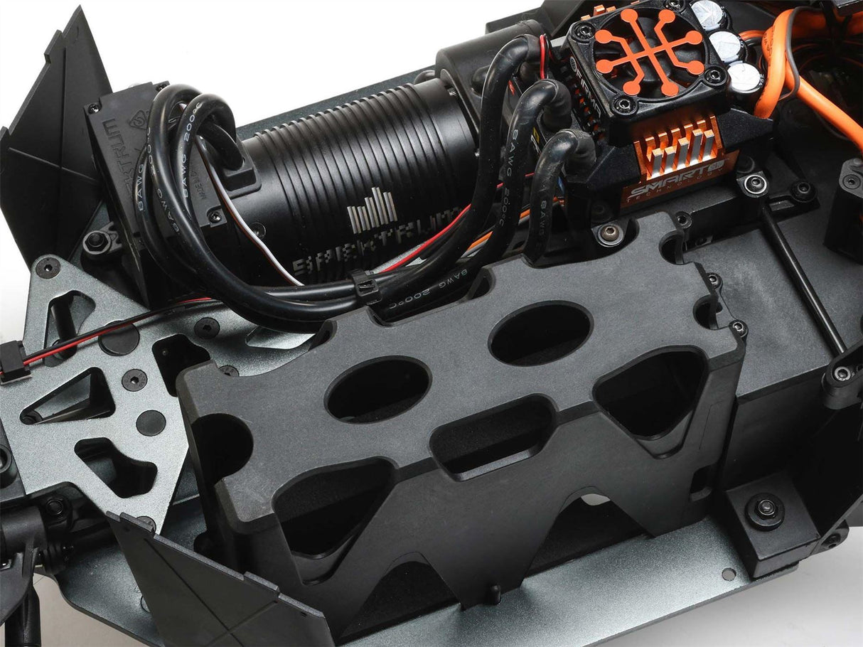 Losi Super Rock Rey: 1/6 4WD Elec Rock Racer, RTR Gray