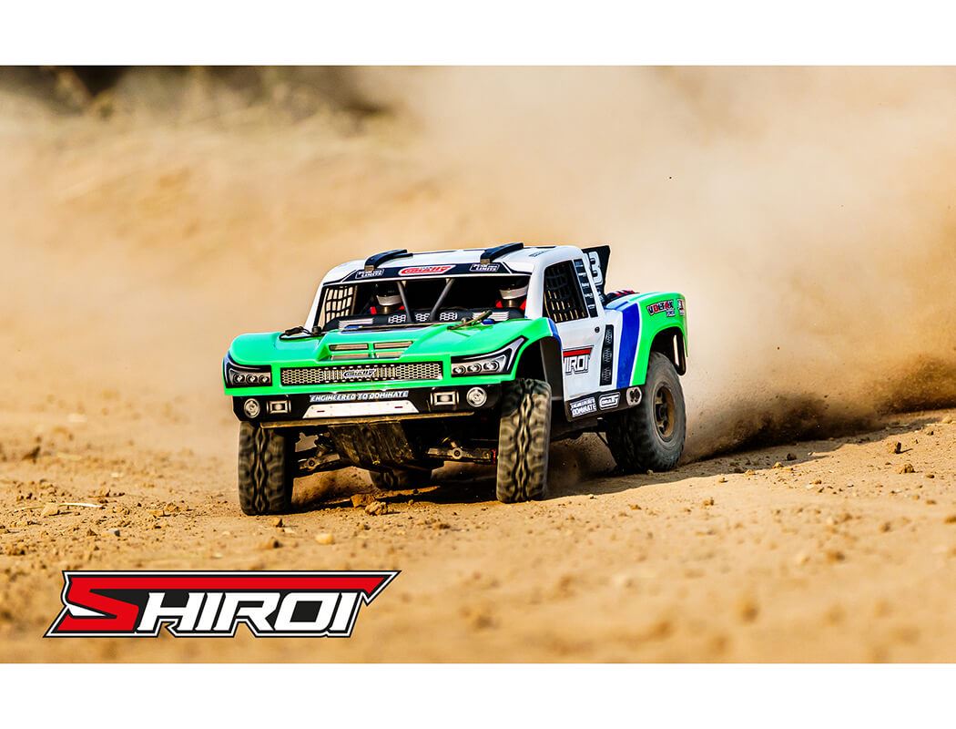 Corally Shiroi Xp6 Roller Short Course Truck Rtr - Green