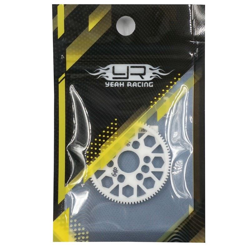 Yeah Racing Competition Delrin Spur Gear 64P 87T For 1/10 On Road Touring Drift