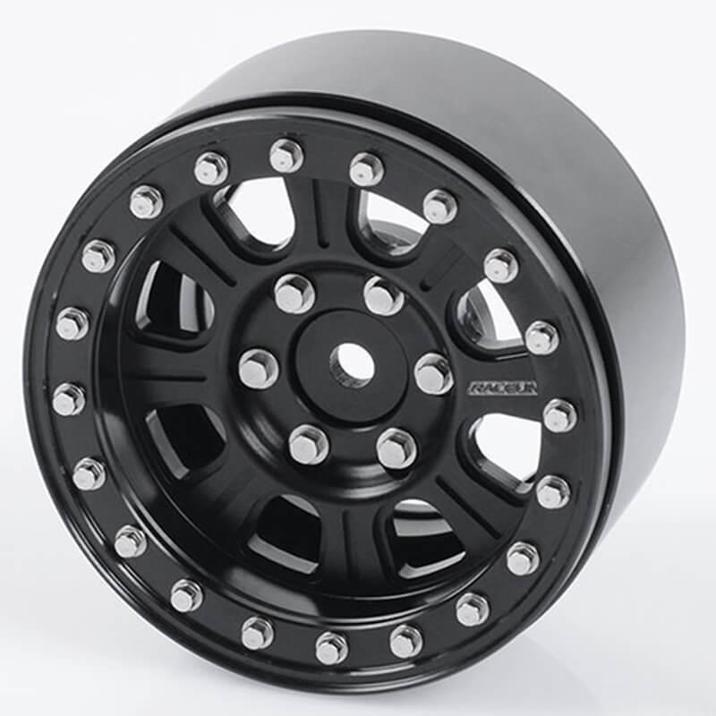 RC4WD RACELINE MONSTER 1.9 BEADLOCK WHEELS (BLACK)