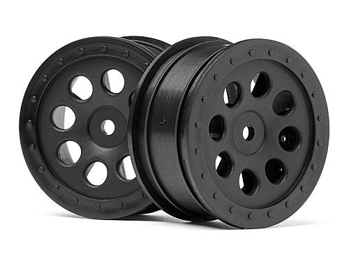 HPI St-8 Wheel Black (0mm Offset/2Pcs)