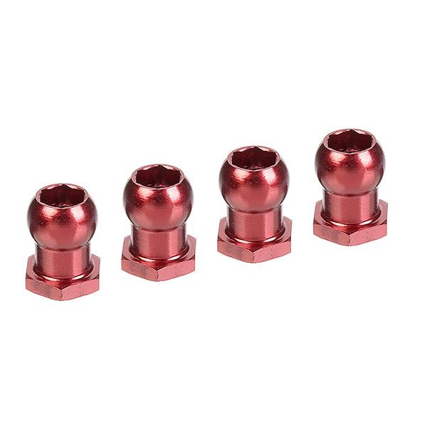 Corally Alum. Steering Ball 4.25mm M3 4 Pcs