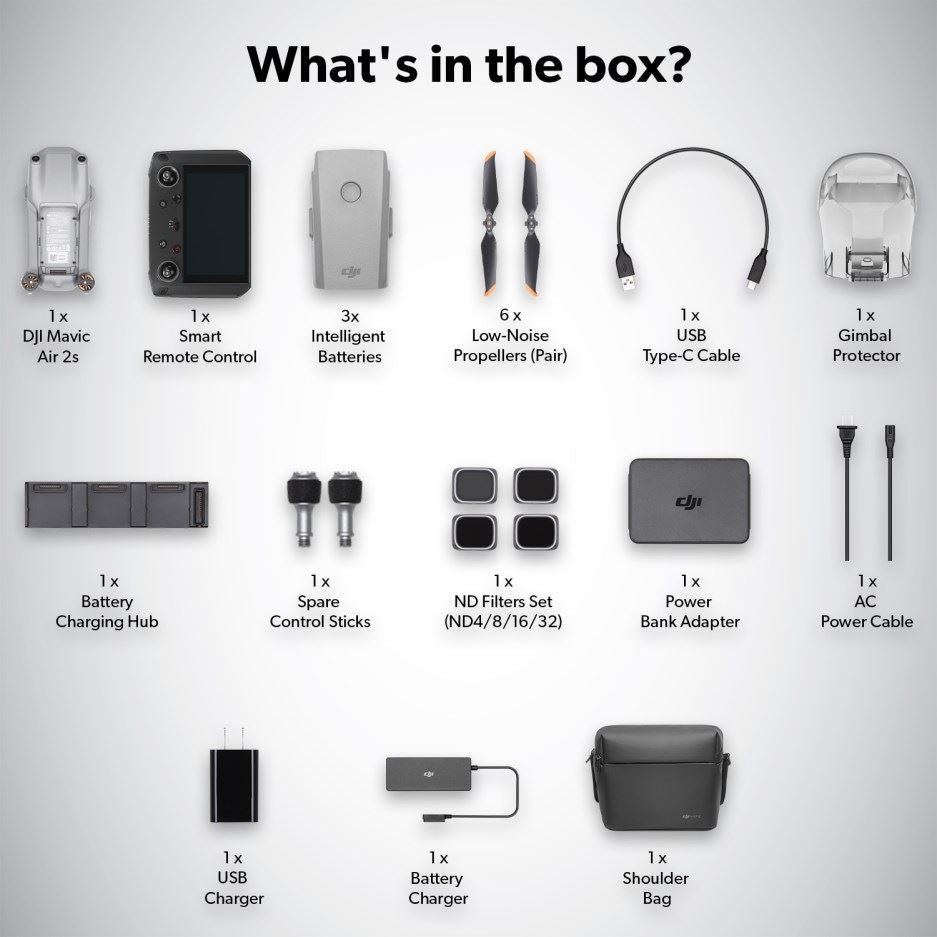 Dji Mavic Air 2S Drone � Flymore Combo