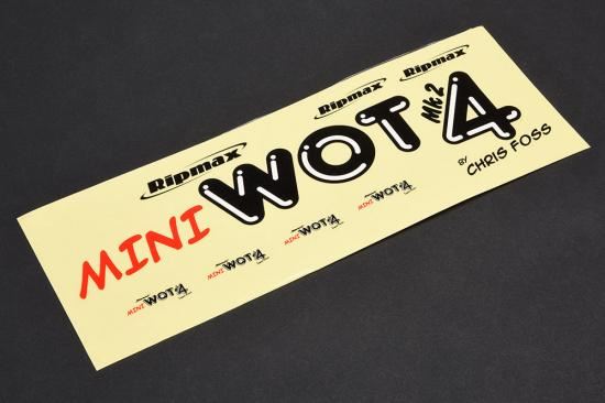 Ripmax Mini WOT4 - Decal Set