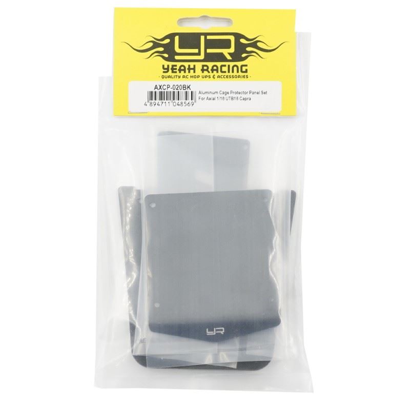 Yeah Racing Aluminum Cage Protector Panel Set For Axial 1/18 UTB18 Capra