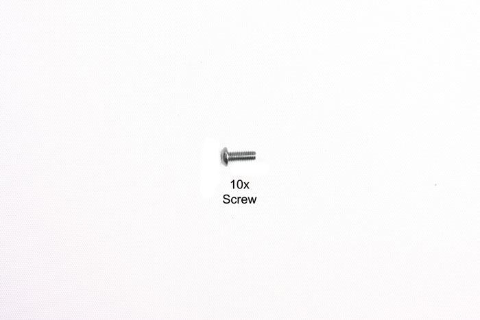 Tamiya 3X8Mm Hex Screw (10Pcs)