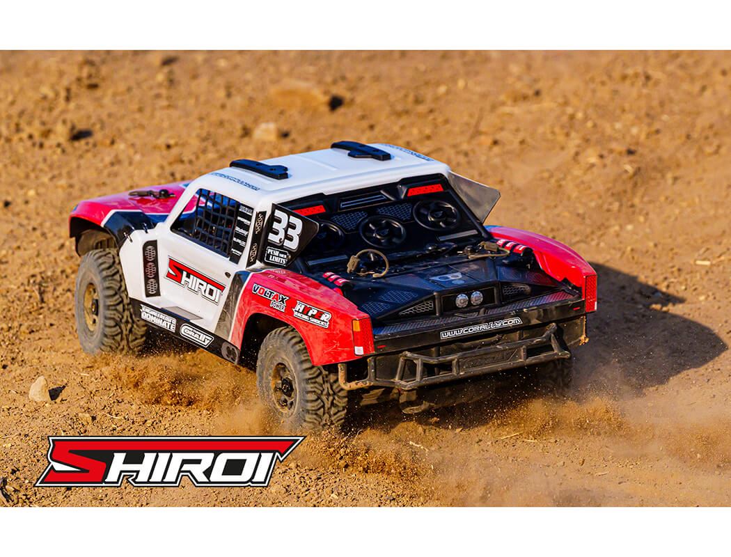 Corally Shiroi Xp6 Roller Short Course Truck Rtr - Red