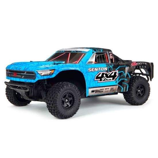 ARRMA Body Pntd Decal Trim Blue Senton 4x4 Mega